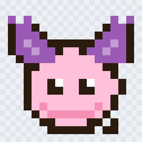 The same axolotl with bigger purple gills